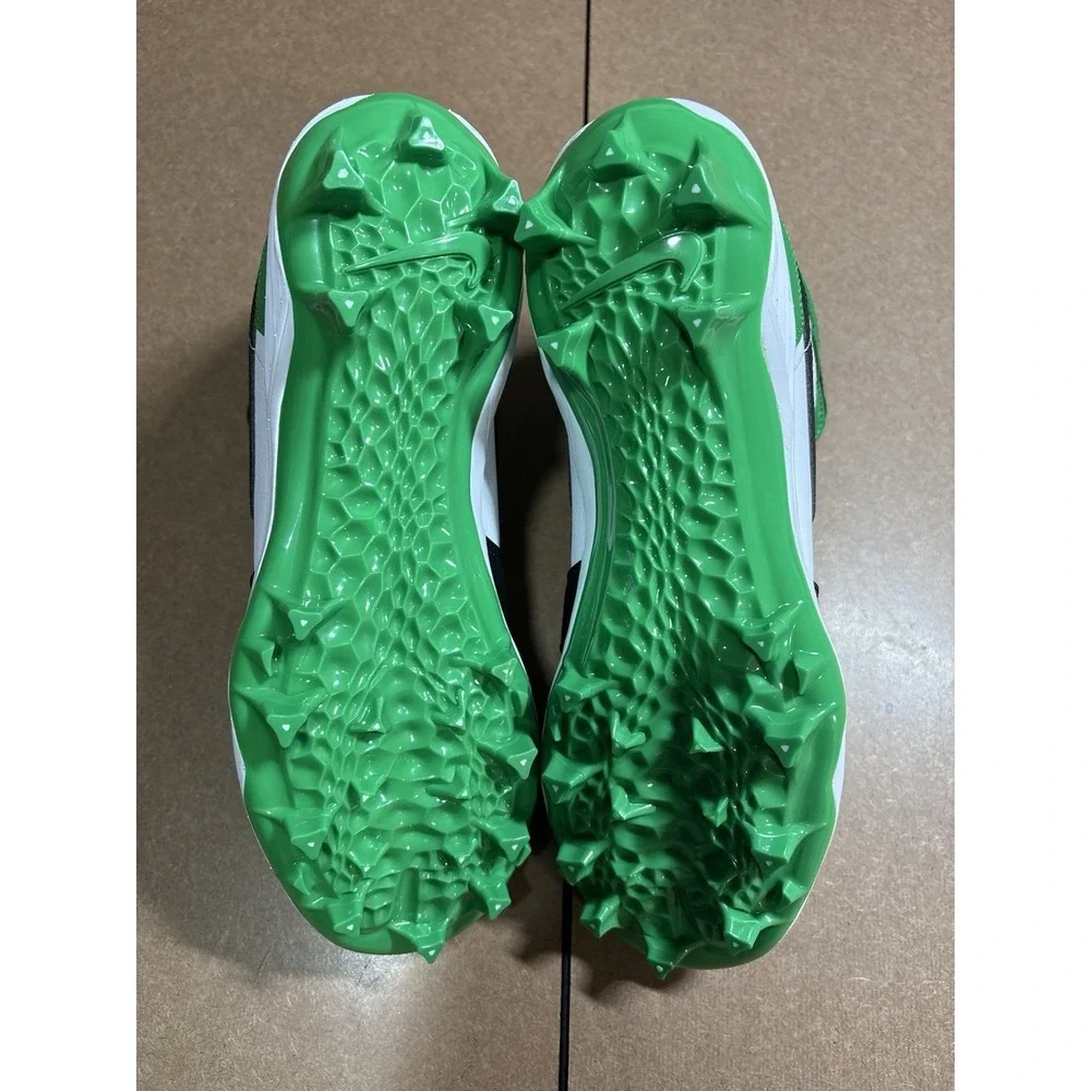 Size 11 - Jordan 1 Mid TD Football Cleats Lucky Green FJ6805-003